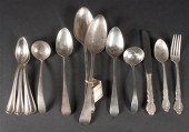Four English George III sterin