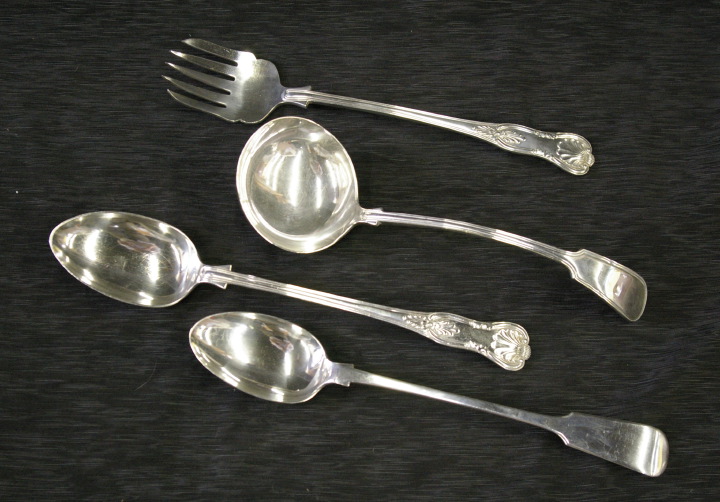 Four English Silverplated Items, 