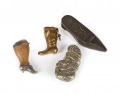 FOUR ENGLISH VESTA CASESFour A