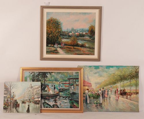 FOUR EUROPEAN CITY AND STREET