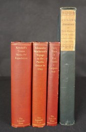 FOUR EXPLORATION BOOKS, INCLUD