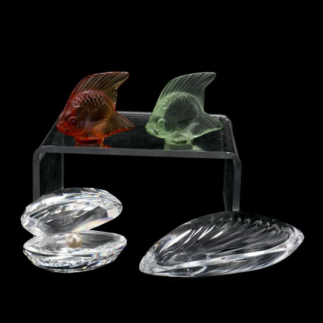 FOUR FINE CRYSTAL SEA FIGURES