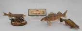 FOUR FISH CARVINGS CONTEMPORAR
