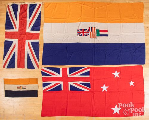 FOUR FLAGSFour flags, to include