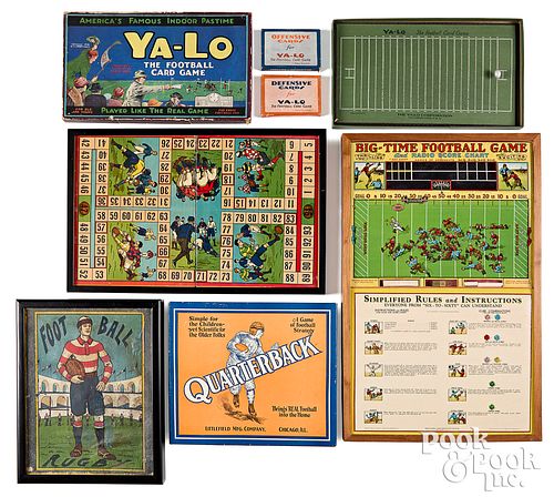 FOUR FOOTBALL GAMES, TO INCLUDE