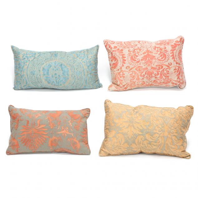 FOUR FORTUNY COVERED THROW