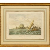 Four Framed Engravings
19th Ce
