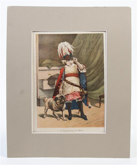 * Four Framed Napoleonic Prints