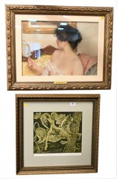 FOUR FRAMED PIECESFour Framed