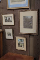 FOUR FRAMED WALLACE NUTTING PR
