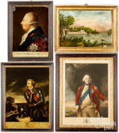 FOUR FRAMED WORKS<br>Four fram