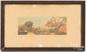 FOUR FRAMED WORKSFour framed w
