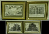 Four Francesco Piranesi (Itali