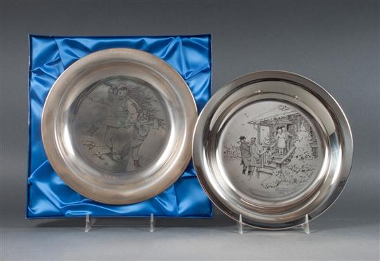 Four Franklin Mint Norman