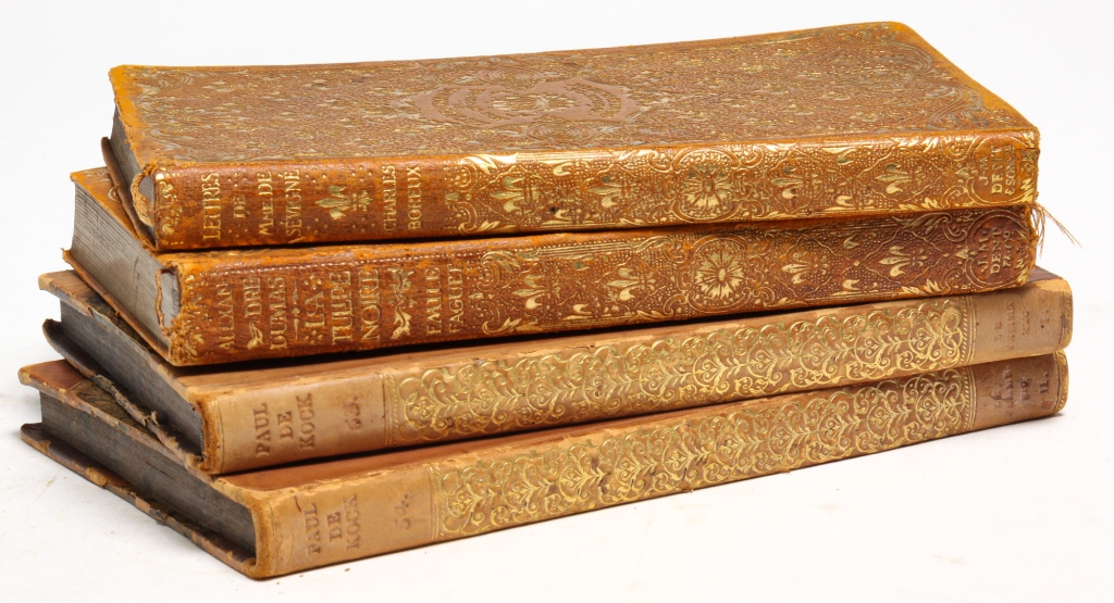 FOUR FRENCH BOOKS INCLUDING LA