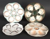 Four French ceramic and porcel