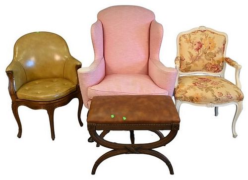 FOUR FRENCH STYLE PIECES OF