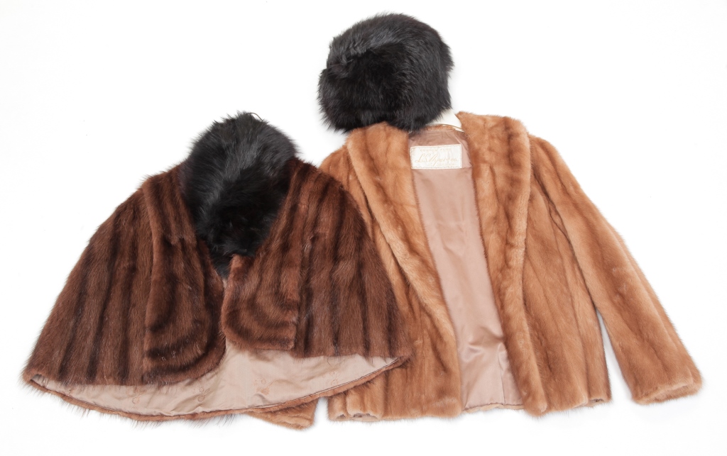 FOUR FUR ACCESSORIES INCLUDING