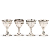 FOUR GEORGE III IRISH SILVER E