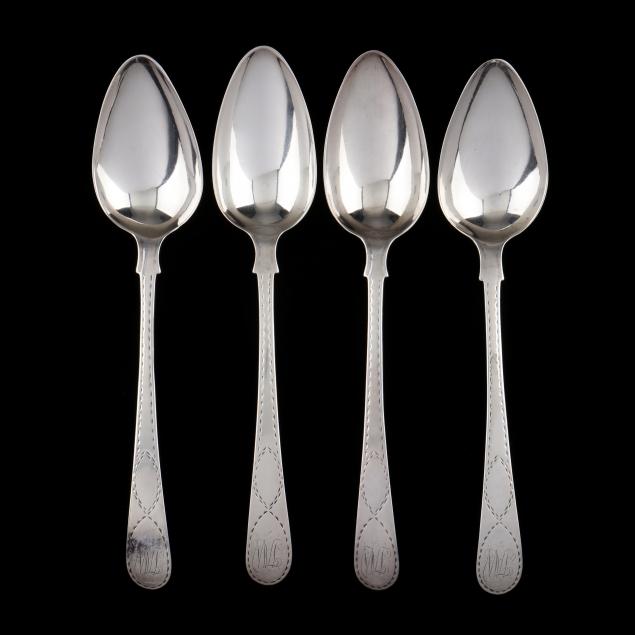 FOUR GEORGE III IRISH SILVER