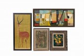 FOUR GEORGIA ARTISTS MODERNIST