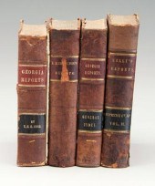 Four Georgia law books, 1838-1