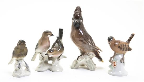 Four German Porcelain Figures of