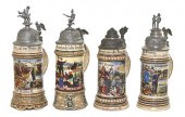 *Four German Regimental Potter