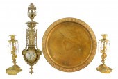 FOUR GILT PIECES, INCLUDING: T