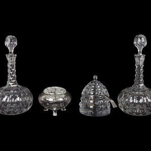 Four Glass and Silver Articles 20TH