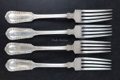 FOUR GORHAM CHESTERFIELD STERL