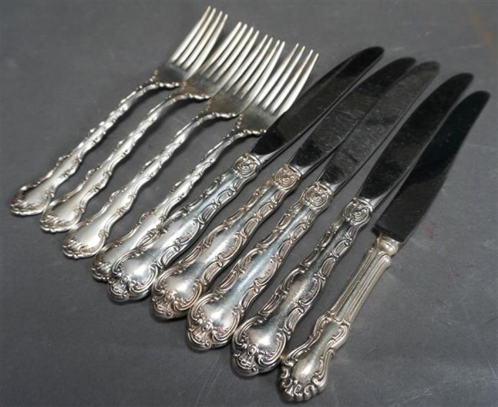 FOUR GORHAM STERLING FORKS (7 OZ)