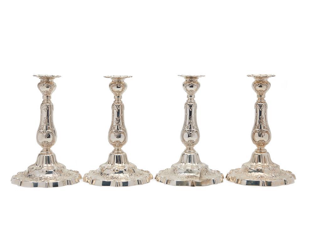 FOUR GORHAM WEIGHTED SILVER