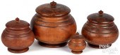 FOUR GRADUATED PEASEWARE TURNE