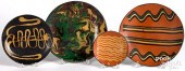 FOUR GREG SHOONER REDWARE PLAT