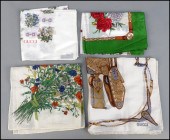 FOUR GUCCI PRINTED COTTON SCAR