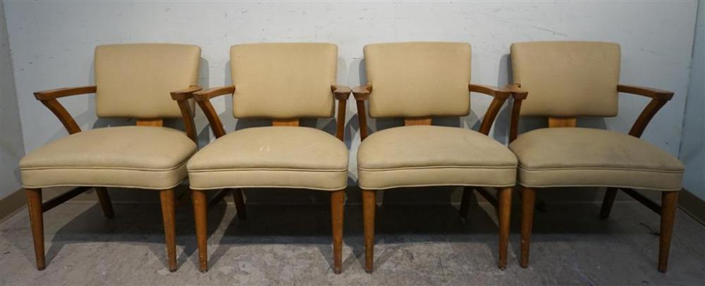 FOUR GUNLOCKE CHAIRSFour Gunlocke