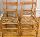 FOUR HABITANT CHAIRSA set of f