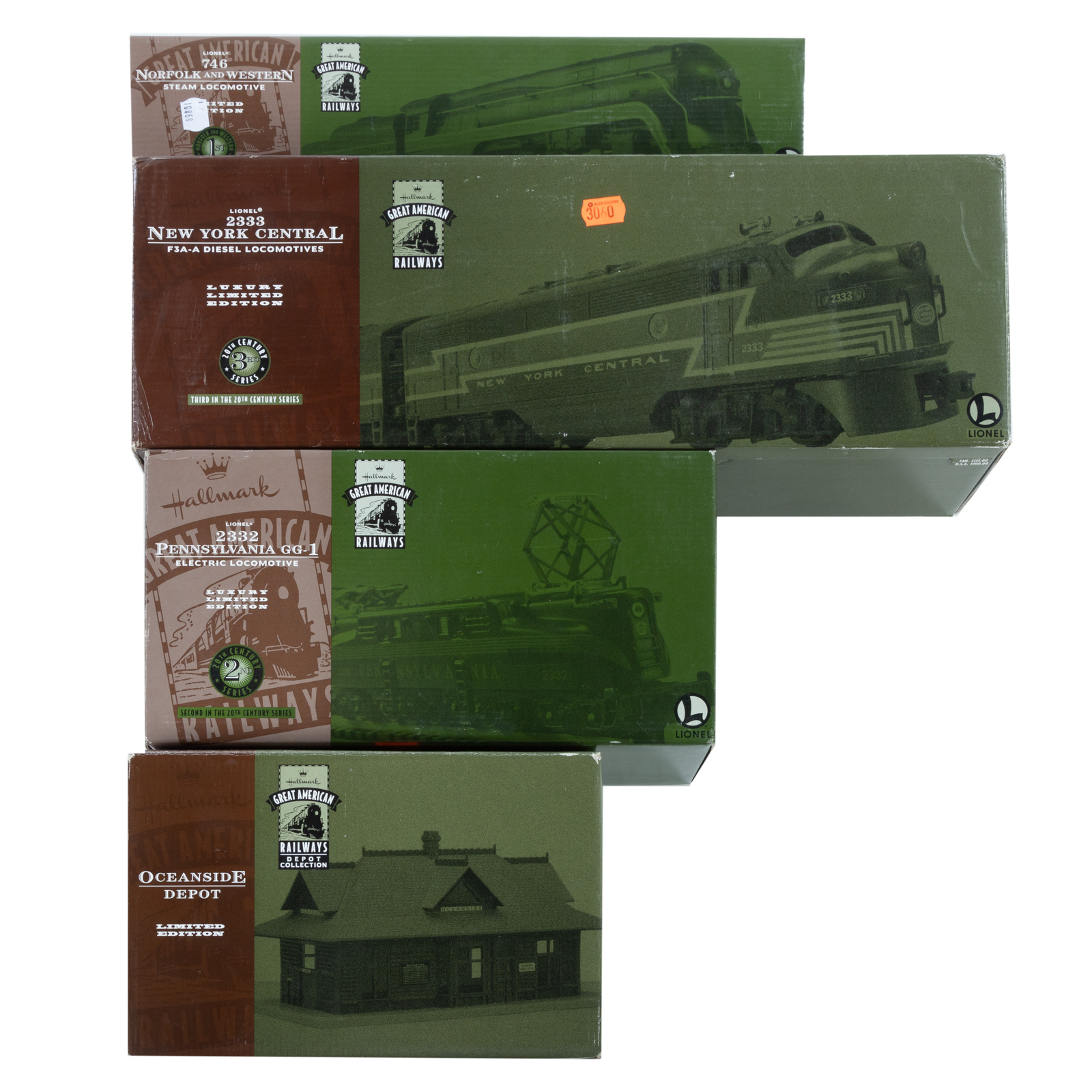 FOUR HALLMARK GREAT AMERICAN