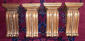 FOUR HAND CARVED GILTWOOD WALL