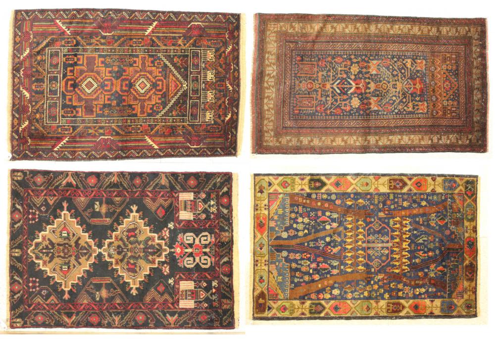 FOUR HAND KNOTTED BELOUCI TRIBAL