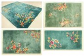 FOUR HAND KNOTTED CHINESE NICH
