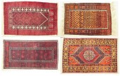 FOUR HAND KNOTTED ORIENTAL ARE
