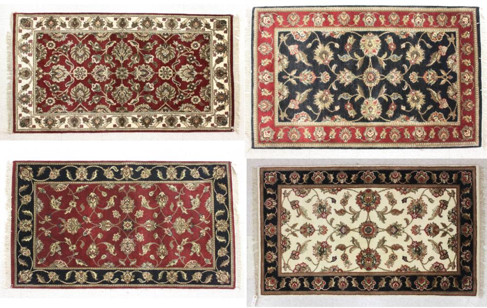 FOUR HAND KNOTTED ORIENTAL AREA
