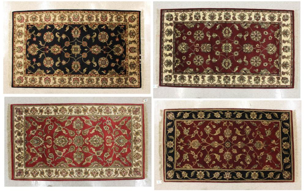 FOUR HAND KNOTTED ORIENTAL AREA