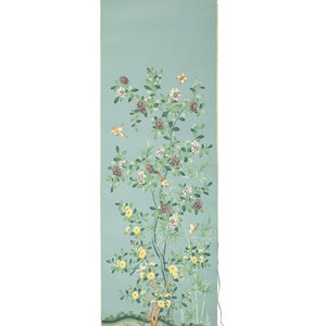 Four Hand-Painted French