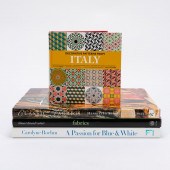 FOUR HARDBACK BOOKS ON INTERIO