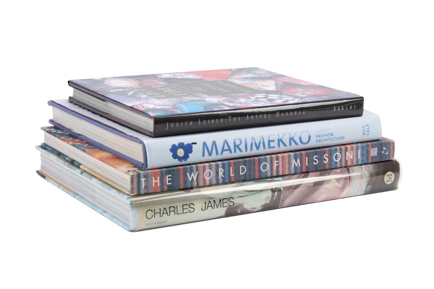 FOUR HARDCOVER BOOKS ON FASHION AND