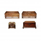 FOUR HARDWOOD FURNISHINGS LATE