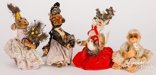 FOUR HELEN RATKAI COUTURIERE STEIFF